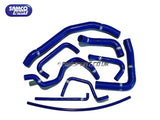 Blue Samco Coolant Hose Set for MR2 MK2 NA Rev 3