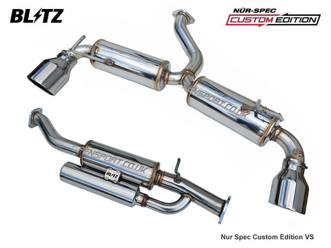 Blitz NUR Spec Custom Edition - VS - Exhaust System - GR Yaris - 63196
