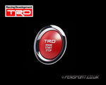 TRD Push Start Button - Red - GT86