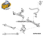 SuperPro - Rear Control Arm - Lower -  Inner Bush Kit - Supra JZA80 - SPF3032K