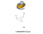 SuperPro - Front Control Arm Lower - Inner Rear Bush - MR-S & Yaris - SPF2798K