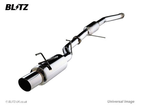 Blitz NUR Spec R Exhaust System - MT3020 - Supra JZA80 Twin Turbo