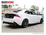 Seibon Carbon Fibre Rear Boot Spoiler - SM Style - Lexus IS200t, IS250, IS300h