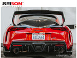 Seibon Carbon Fibre - Rear Diffuser - MB Style - GR Supra A90