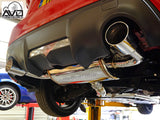Turbo Exhaust System - Turbo Back - With Cat - Avo 3" - GT86 & BRZ