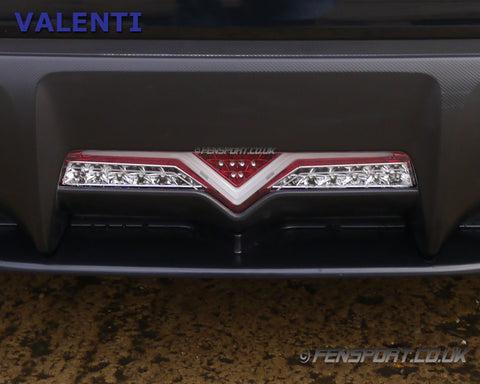 Valenti LED Bumper Lamp - Clear Red - GT86 & BRZ