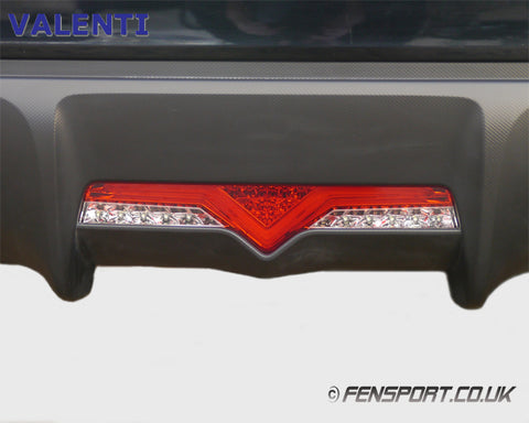 Valenti LED Bumper Light - Red Clear - GT86 & BRZ