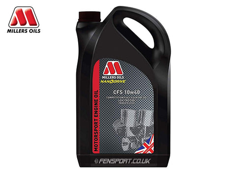 Millers - Fully Synthetic Engine Oil - CFS 10w40 - 5 Litre