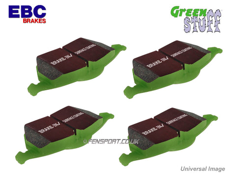 Brake Pads - Front - EBC Greenstuff - Celica ST162, ST182 & GT4 ST185 Single Piston