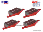 Brake Pads - Front - EBC Redstuff - IS200d, IS220d, IS250, IS300h