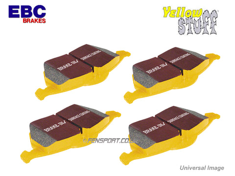 Brake Pads - Rear - EBC Yellowstuff - Corolla AE82, AE92, AE101